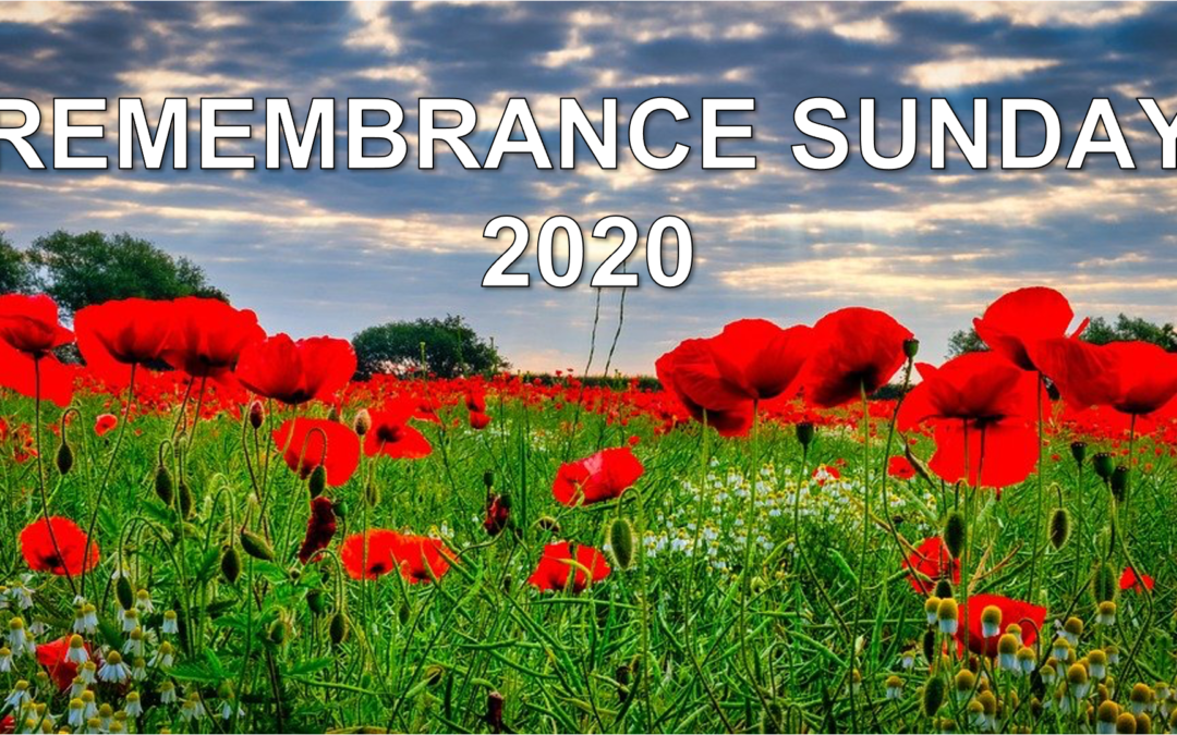 Service for Remembrance Sunday 8th November 2020